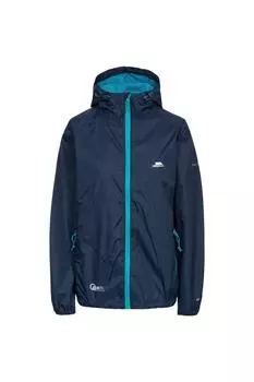 Водонепроницаемая куртка Packaway Shell Qikpac Trespass, темно-синий