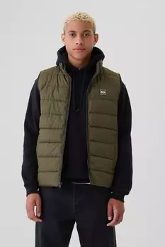 Водонепроницаемая куртка пуховик с логотипом Gap, зеленый