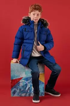 Водонепроницаемая куртка-пуховик со съемным капюшоном и плюшевой подкладкой 5760023 Lela, саксофон