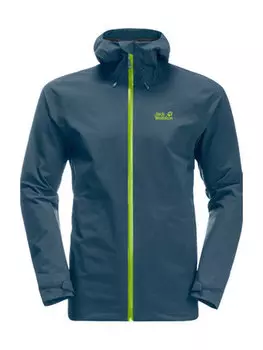 Водонепроницаемая куртка regular fit Jack Wolfskin, синий