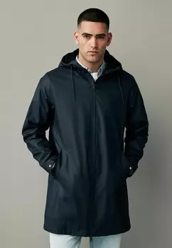 Водонепроницаемая куртка RUBBERISED HOODED REGULAR FIT Next, синий