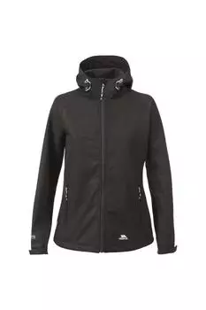 Водонепроницаемая куртка Softshell Cheska со змеиным принтом Trespass, черный