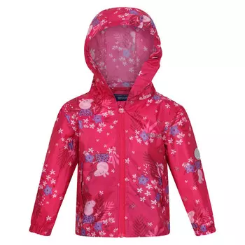Водонепроницаемая куртка «Свинка Пеппа» для мальчиков и девочек Pink Fusion REGATTA, цвет rosa