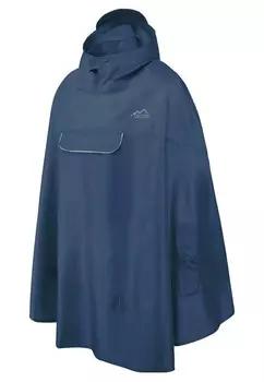 Водонепроницаемая куртка UNISEX WASSERDICHTER REGENPONCHO MIT KAPUZE UND REFLEKTOR normani Outdoor Sports, темно-синий