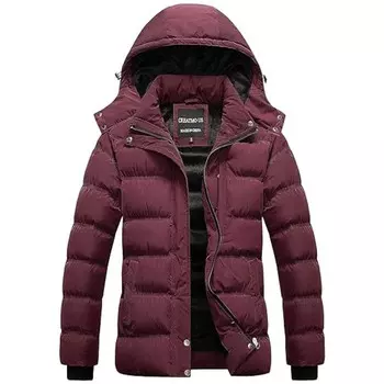 Водонепроницаемая лыжная куртка Creatmo Us Padded Puffy, бордовый