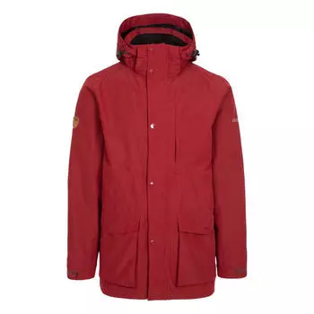 Водонепроницаемая мужская куртка Sandy Merlot Marl TRESPASS, цвет rojo