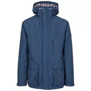 Водонепроницаемая мужская куртка Vauxelli темно-синего цвета TRESPASS, цвет azul