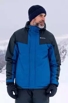 Водонепроницаемая мужская лыжная куртка Dusk III Mountain Warehouse, синий