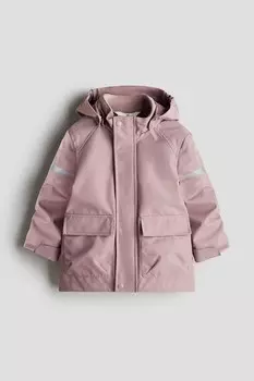 Водонепроницаемая парка с функцией роста H&M, розовый