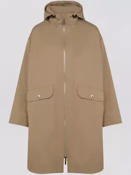 Водонепроницаемая парка Yves Salomon, нейтральный