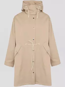 Водонепроницаемая парка Yves Salomon, нейтральный