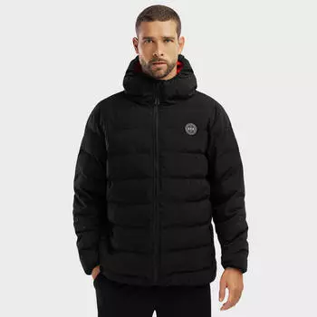 Водонепроницаемая стеганая куртка Lifestyle SIROKO Shelter черная мужская