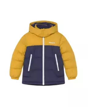 Водонепроницаемая стеганая куртка пуховик Timberland, мультиколор