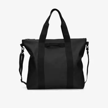 Водонепроницаемая сумка-тоут Brand-Tab с покрытием Rains, черный