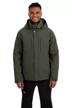 Водонепроницаемая треккинговая куртка Discott Trespass, зеленый
