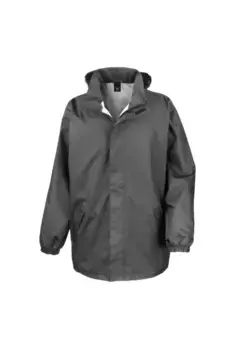 Водонепроницаемая ветрозащитная куртка средней плотности Core Result, серый