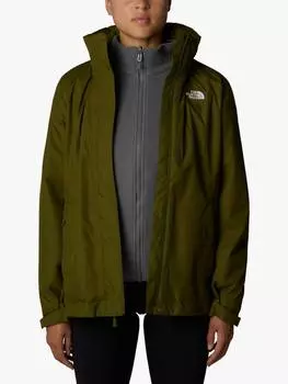Водонепроницаемая женская куртка evolve ii triclimate 2-в-1 The North Face, цвет Olive / Pearl
