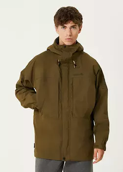 Водонепроницаемое пальто с капюшоном Timberland, зеленый