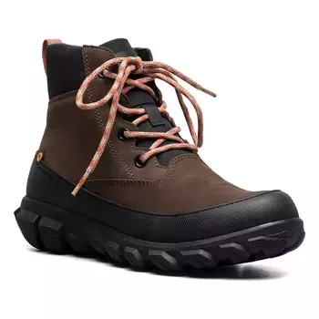 Водонепроницаемые ботильоны из кружева кедрового цвета Bogs, коричневый