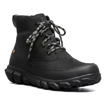 Водонепроницаемые ботильоны из кружева кедрового цвета Bogs, черный