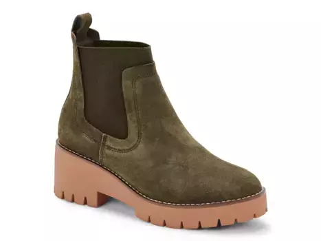 Водонепроницаемые ботинки Chelsea Blondo, Olive Suede