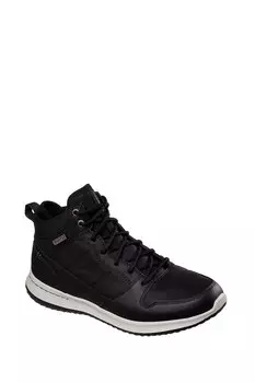 Водонепроницаемые ботинки Delson из экокожи Skechers, черный