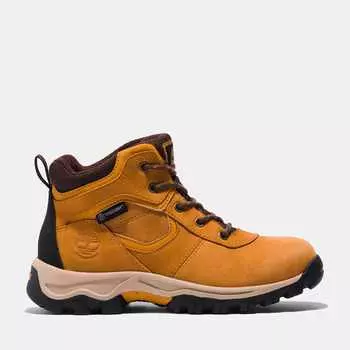 Водонепроницаемые ботинки для походов средней высоты Junior Mt. Maddsen Timberland, цвет wheat nubuck