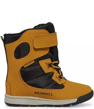 Водонепроницаемые ботинки Merrell Boys Snow Bank Jr (для младенцев), бежевый