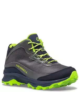 Водонепроницаемые ботинки Moab Speed для мальчиков Merrell (для малышей), серый