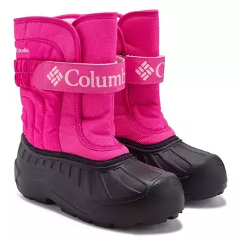 Водонепроницаемые ботинки Powderbug Snowlite для маленьких/больших детей Columbia, розовый