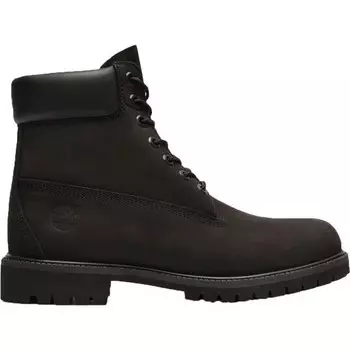 Водонепроницаемые ботинки Premium 6 дюймов на шнуровке Timberland, черный