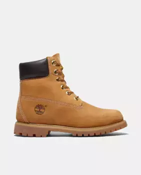 Водонепроницаемые ботинки Timberland Premium 6 дюймов на шнуровке, желтый
