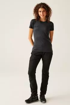 Водонепроницаемые брюки Highton с защитой от ультрафиолета 40 Regatta, черный