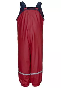 Водонепроницаемые брюки Lined Rainpants Geftterte Regenhose Playshoes, цвет rot