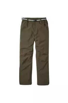 Водонепроницаемые брюки на флисовой подкладке 27 дюймов Cotton Traders, хаки