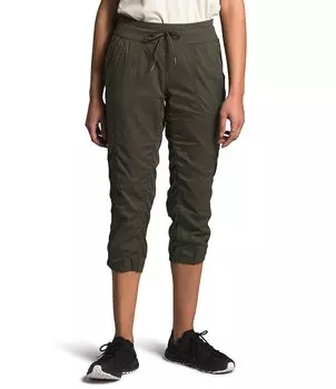 Водонепроницаемые капри с завязками The North Face Aphrodite 2.0, зеленый