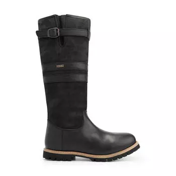 Водонепроницаемые кожаные ботинки - На шерстяной подкладке - Для мужчин - Норвегия TRAVELIN' OUTDOOR, цвет schwarz