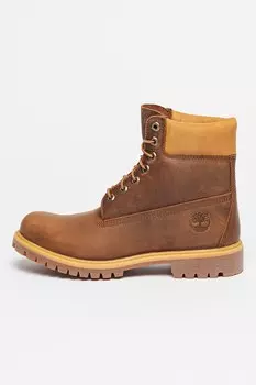 Водонепроницаемые кожаные ботинки Timberland, коричневый