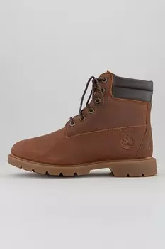 Водонепроницаемые кожаные ботинки Timberland, коричневый