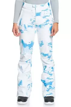 Водонепроницаемые лыжные брюки с рисунком Chloe Roxy, белый