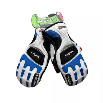 Водонепроницаемые лыжные перчатки Level, белый