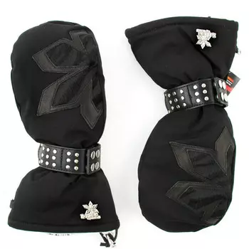 Водонепроницаемые лыжные перчатки Level, черный