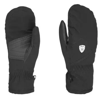 Водонепроницаемые лыжные перчатки Level, черный