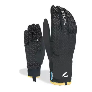 Водонепроницаемые лыжные перчатки Level, черный