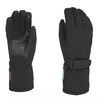 Водонепроницаемые лыжные перчатки Level, черный