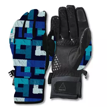 Водонепроницаемые лыжные перчатки Matt, разноцветный