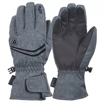 Водонепроницаемые лыжные перчатки Matt, серый