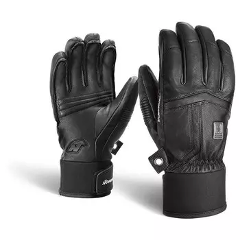 Водонепроницаемые лыжные перчатки Nordica, черный
