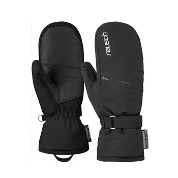 Водонепроницаемые лыжные перчатки Reusch, цвет black/plateado/plateado