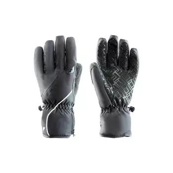 Водонепроницаемые лыжные перчатки Zanier, черный